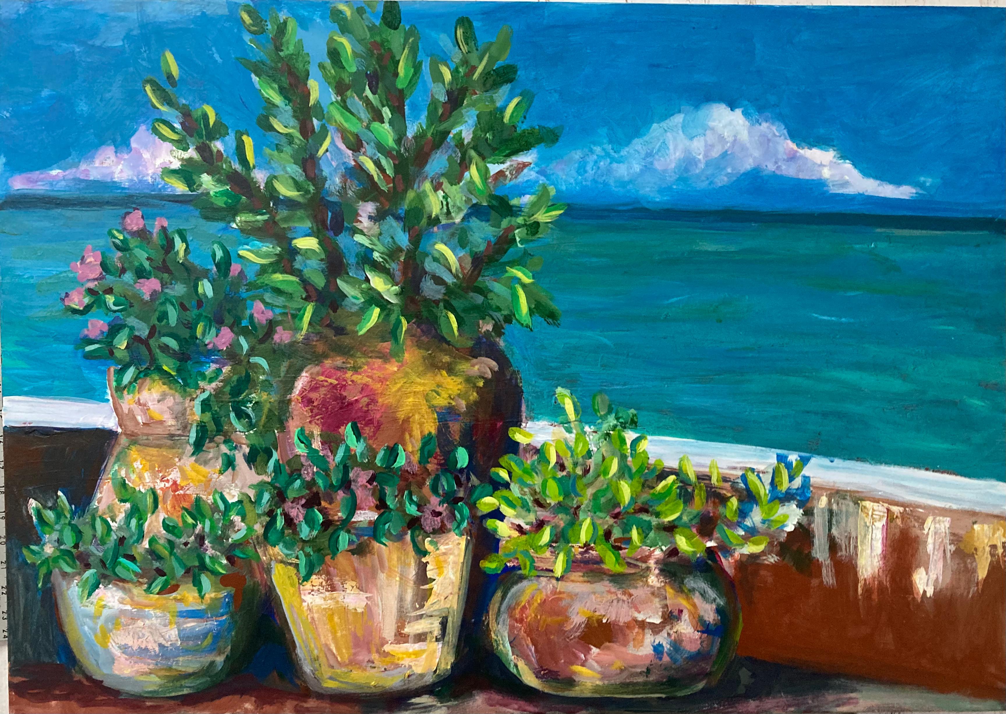 Potted Plants painting